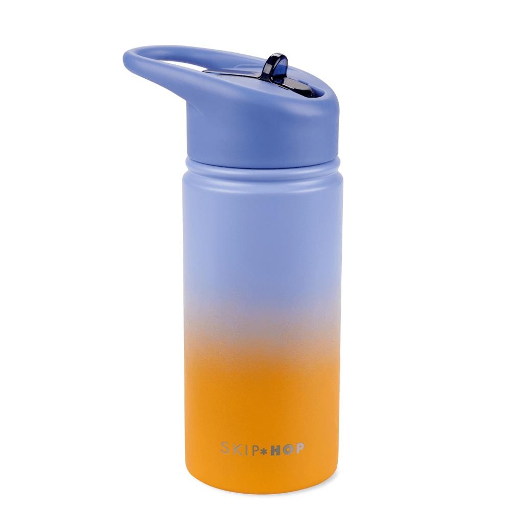 Garrafa Térmica de Aço Inox 450 ML Ombre Azul Skip Hop Garrafa de Aço Inox 450 ML Ombre Azul Skip Hop
