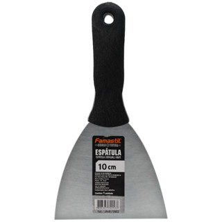 Espátula Aço Encruado 1020 Famastil 10cm Cabo PVC | Resistência e precisão, ideal para raspagem em Oferta na Shopee