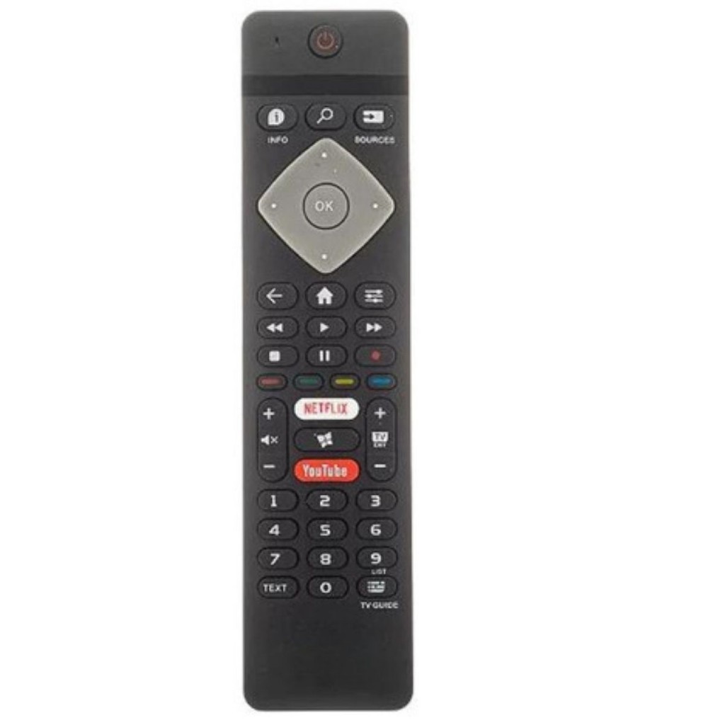 Controle Para Tv Philips Smart Led 4k Netflix Youtube