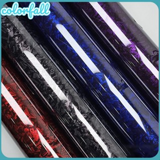 Adesivos Para Carroceria De Motocicleta COLORFALLC , Filme De Vinil De Fibra De Carbono Forjado Com Efeito Fosco 6D em Oferta na Shopee