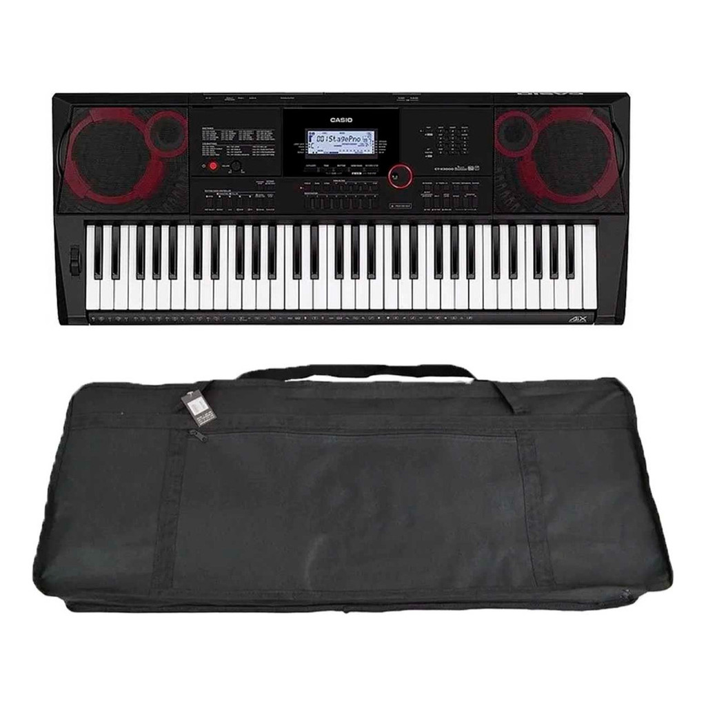 Teclado Casio Ct X3000 Arranjador 61 Teclas Ct X3000 + Capa