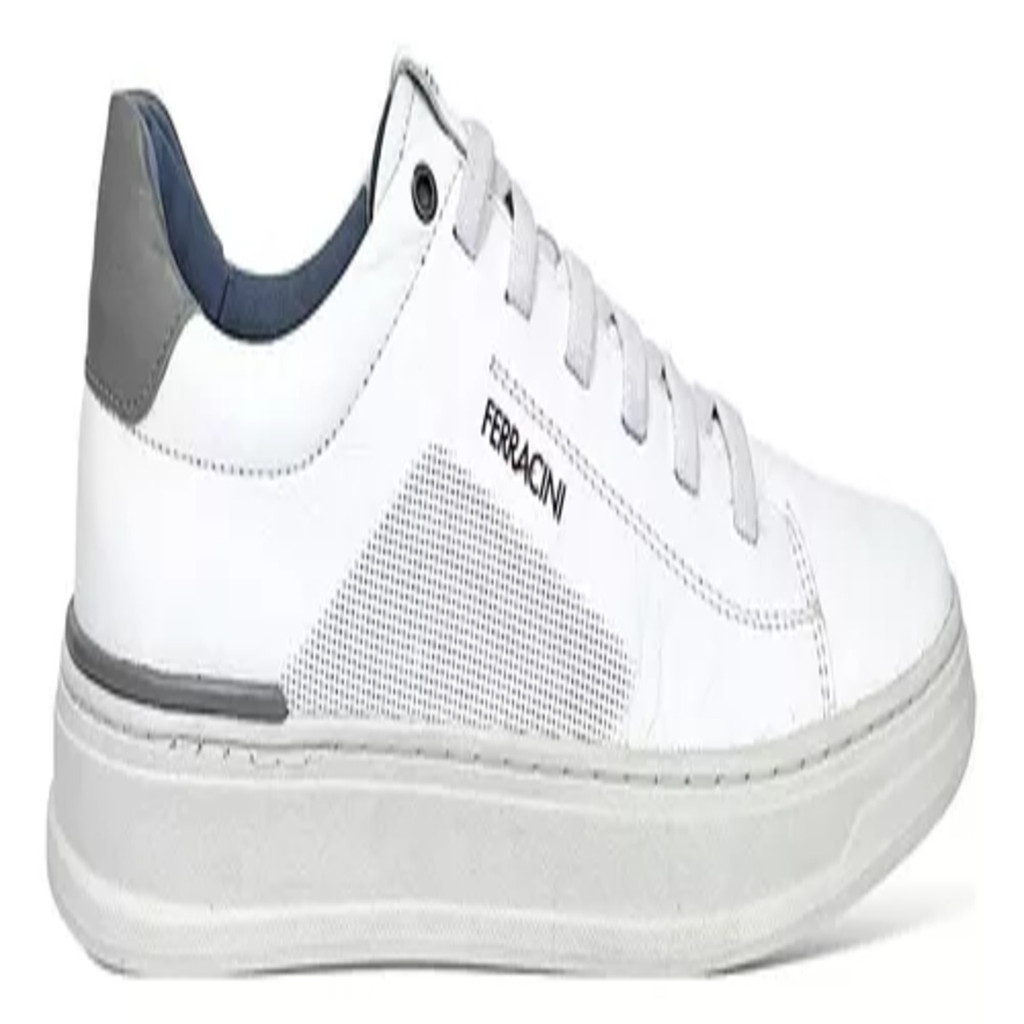 Sapatênis Casual Ferracini Gold FR-2075B-Masculino-Branco