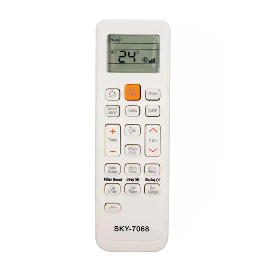 Controle Remoto Compatível Ar Condicionado Split Samsung LE-7068