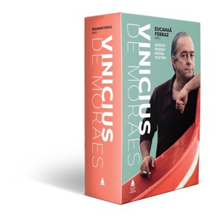 KIT Box Vinicius de Moraes - música . poesia . prosa . teatro + Passatempos +100 jogos sobre a vida do escritor em Oferta na Shopee