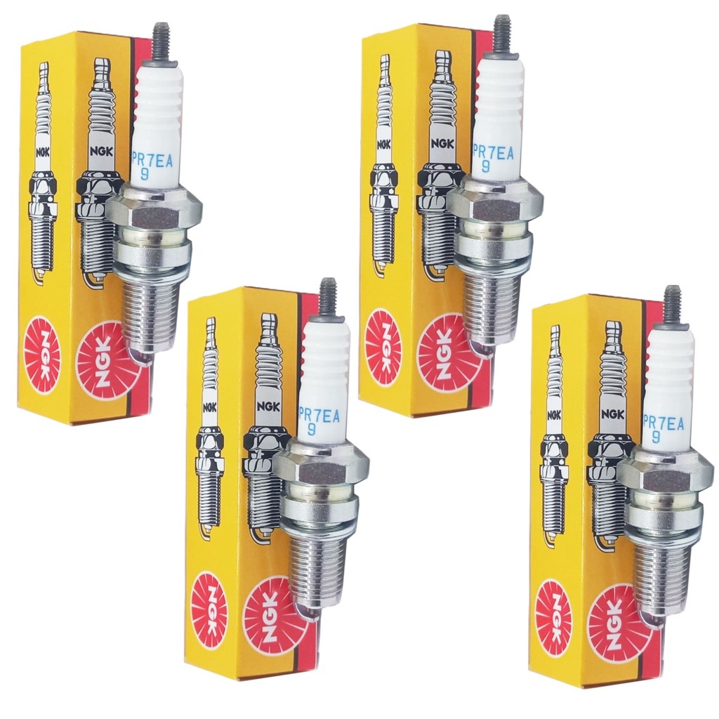Kit Velas de Ignição Shadow 750 (4 Unidades) DPR7EA-9 Ngk