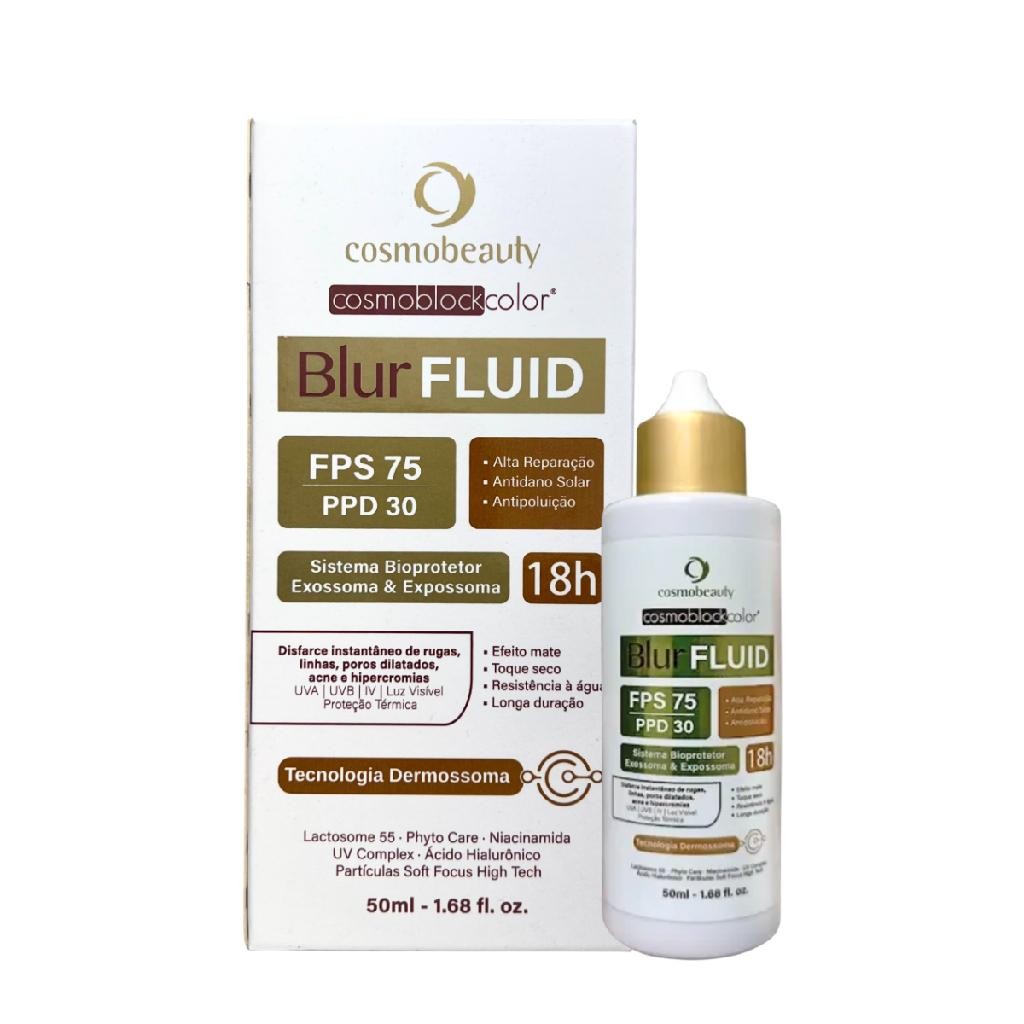 Cosmoblock Blur Fluid Natural Fps75 Ppd 30 Cosmobeauty 50ml
