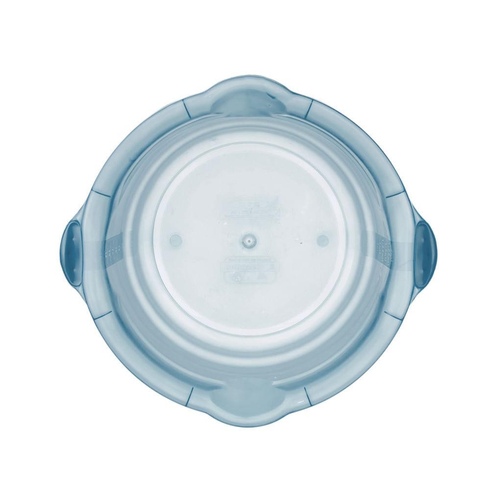 Bacia Plástica Azul 14L Hydrus Sanremo - Home & Living