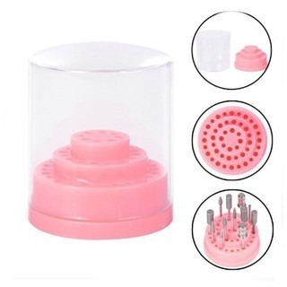 Porta Brocas Grande Suporte De Broca Para Lixar Unhas - Organizador E Expositor em Oferta na Shopee