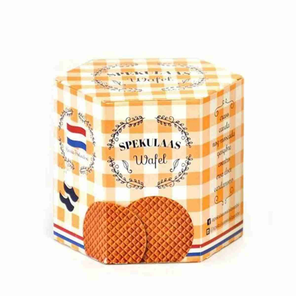Spekulaas Wafel - Embalagem Com 10 Unidades - 135g em Oferta na Shopee