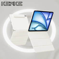 KENKE Capa Para ipad Magnética Ultrafina Tablet 2025 11 A16 mini 6 A17 Pro 2022 M2 11 Polegadas 2a 3a 4a Geração M4 12.9