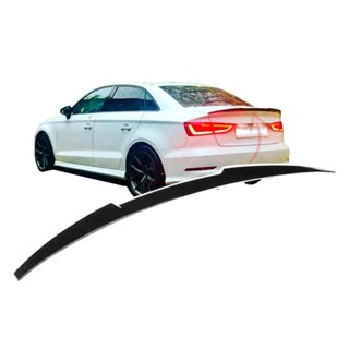 Aerofolio Spoiler Preto Brilhante Black Piano V Style Audi A3 S3 Rs3 Sedan 2014 A 2021 em Oferta na Shopee