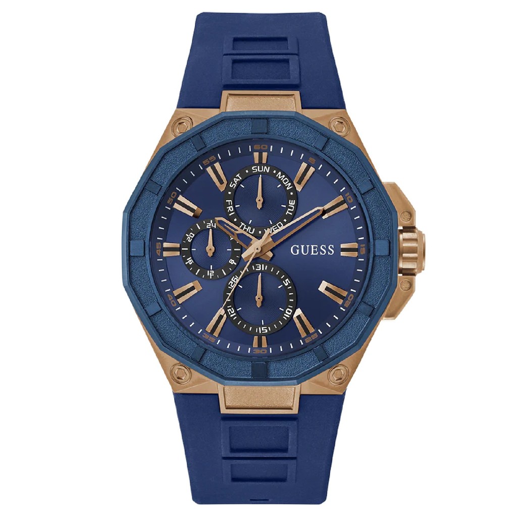 Relógio Guess Masculino Multifunção GW0803G2 Azul
