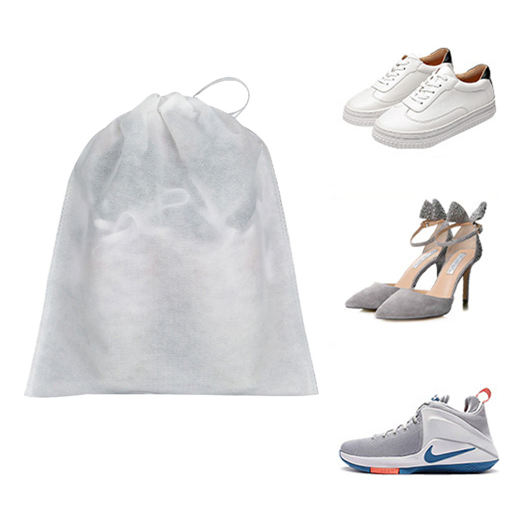 10un Embalagem Saco Sapatos Roupa Tnt Reutilizável Prático em Oferta na Shopee