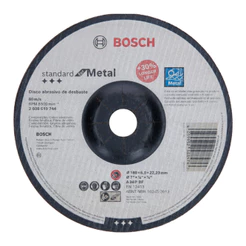 Disco de Desbaste Standard for Metal 180x6,0mm C/ 10 Unidades Bosch