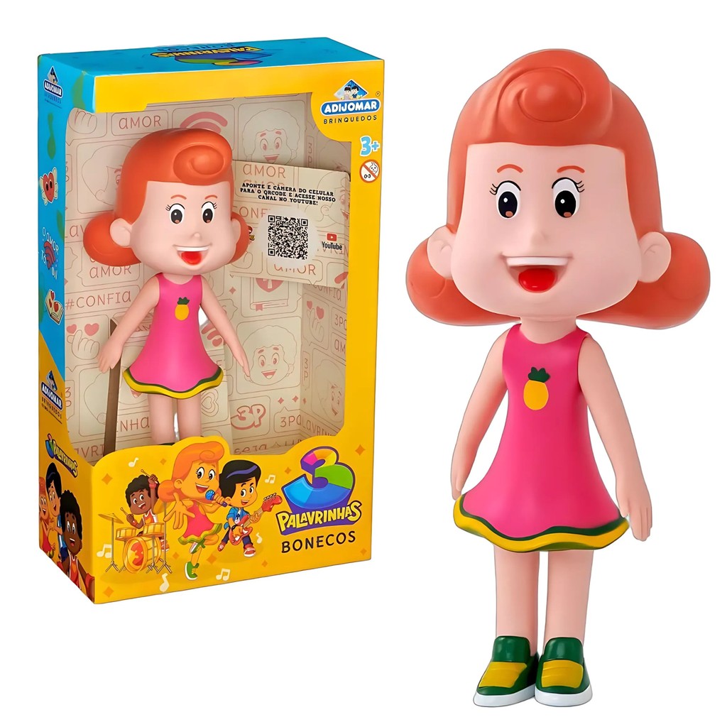 Boneca Sarah Jovem 3 Palavrinhas 2000 - Adijomar em Oferta na Shopee