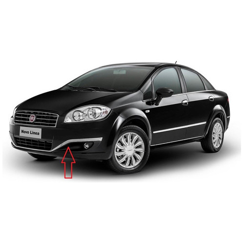 Friso Cromado Para-choque Esquerdo Linea 2015 2016 Fiat em Oferta na Shopee