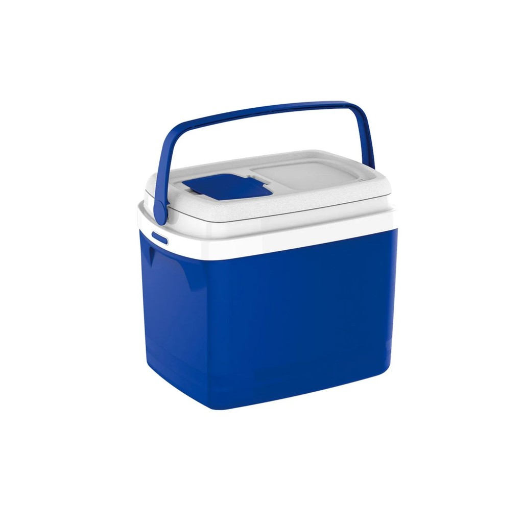 Caixa Térmica Cooler 32L Com Alça Retrátil Praia Camping Pesca Bebidas Alimentos Gelo