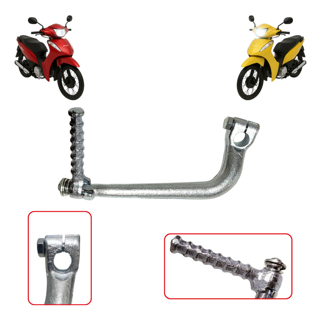 Pedal De Partida Honda Biz 125 Es/ks (2006 A 2015)