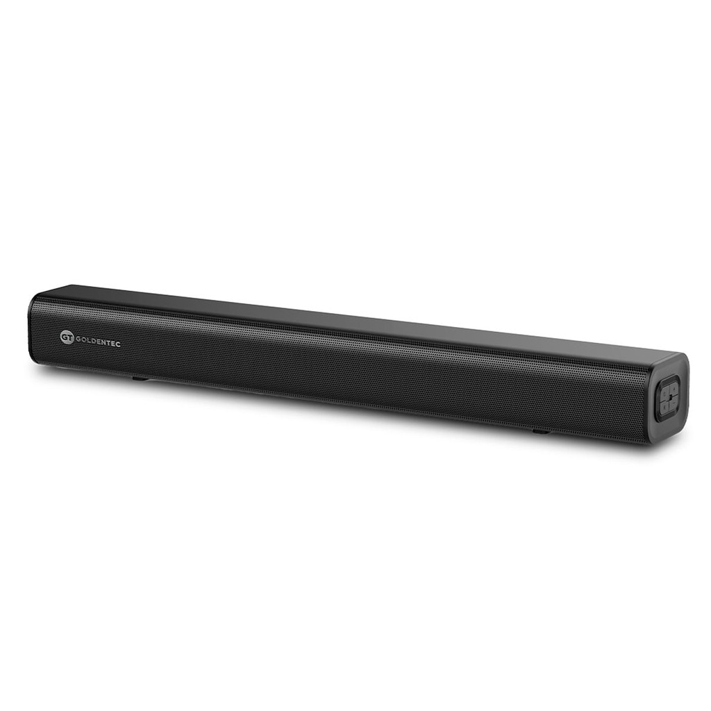 Soundbar Barra de Som Goldentec 2.0 Canais Bluetooth 120W RMS com HDMI ARC Preto - Audio