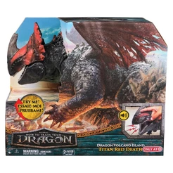 Como Treinar o Seu Dragão, Boneco Titan Red Death Som 58cm