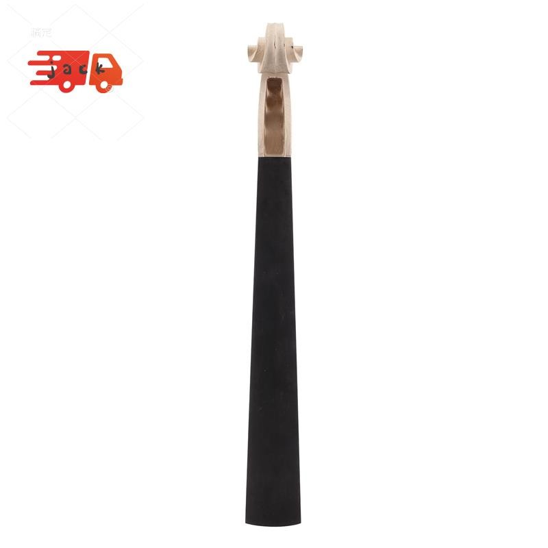 4/4 Tamanho Bordo Violino Pescoço Ébano Fingerboard Kit DIY Com Rolagem Esculpida À Mão