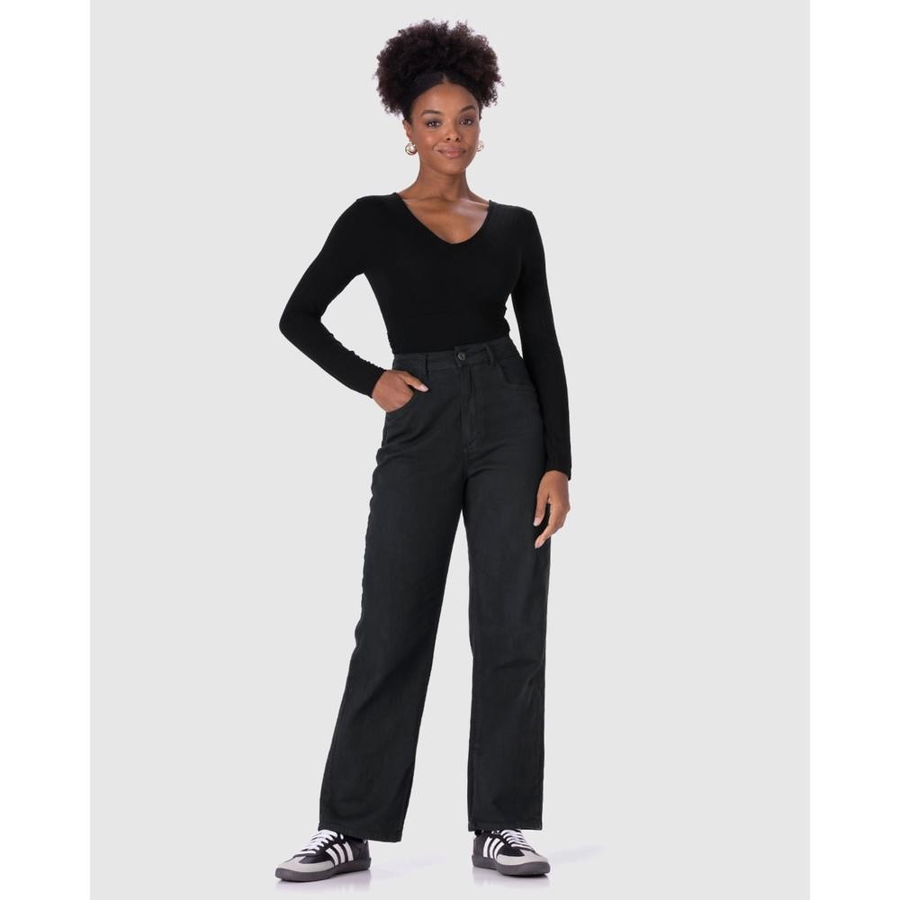 Blusa Feminina Recorte Franzido Lateral Em Malha Canelada De Viscose - Women Clothes