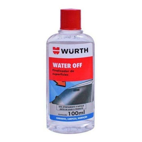 Cristalizador Water Off 100ml Vidros Para Brisa Água Wurth