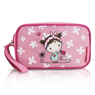 Estojo Tamanho Médio Rosa Pequeninos Jacki Design em Oferta na Shopee