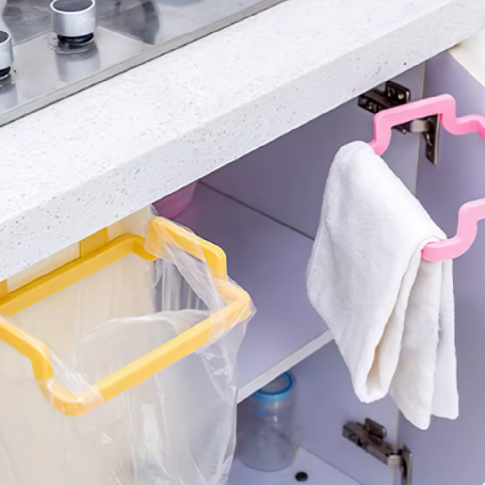Suporte Suspenso para Saco de Lixo de Cozinha/Toalha Cores Sortidos Envio Imediato em Oferta na Shopee
