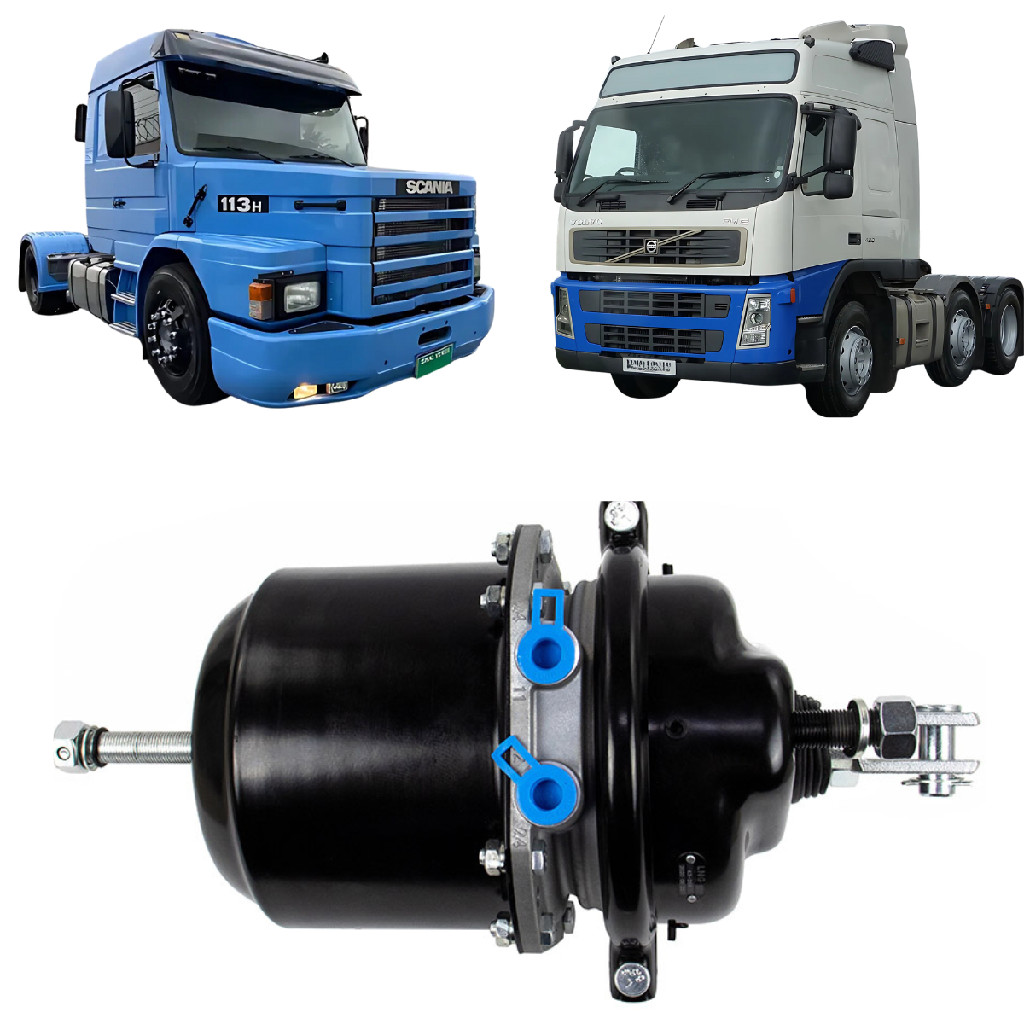 Cuica Freio Scania Série 4/ Volvo Fm12  24 X 24 Tipo G