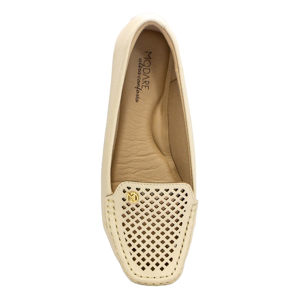Detalhes do Mocassim Modare Feminino Napa Floather 7035.658