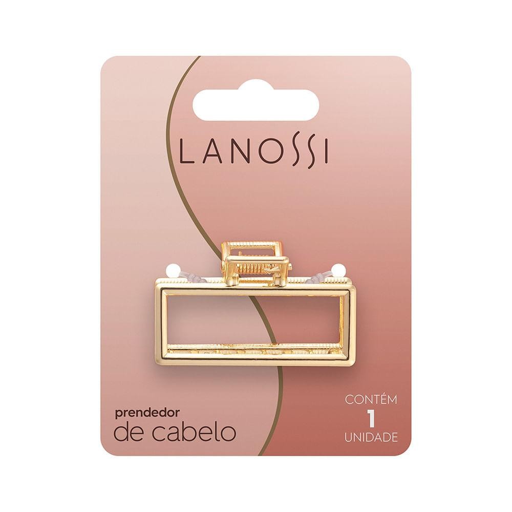Piranha de Cabelo Média Metal Gold Lanossi