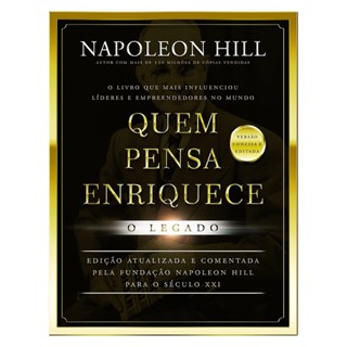 Quem Pensa Enriquece - O Legado - Versão de Bolso - Napoleon Hill em Oferta na Shopee