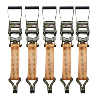 Kit com 5 Catraca 5 Toneladas Com Rabicho Gancho J Amarração Carga em Oferta na Shopee