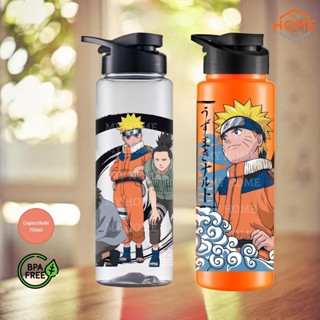 Garrafa Agua Squeeze Naruto Infantil Criança Adulto Escola Creche Viagem Passeio Academia Trabalho 750ml em Oferta na Shopee