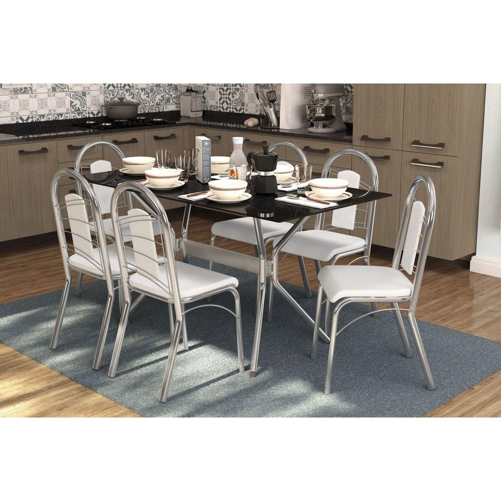 Detalhes do Base de Mesa p/ Cozinha Loire M031 s/ Tampo Bronze - Kappesberg