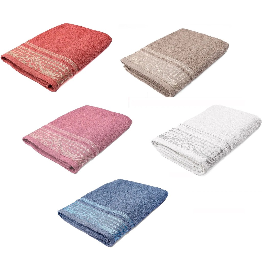 TOALHA DE BANHO ROZAC 76x160cm GIGANTE ELZA - CORES SORTIDAS