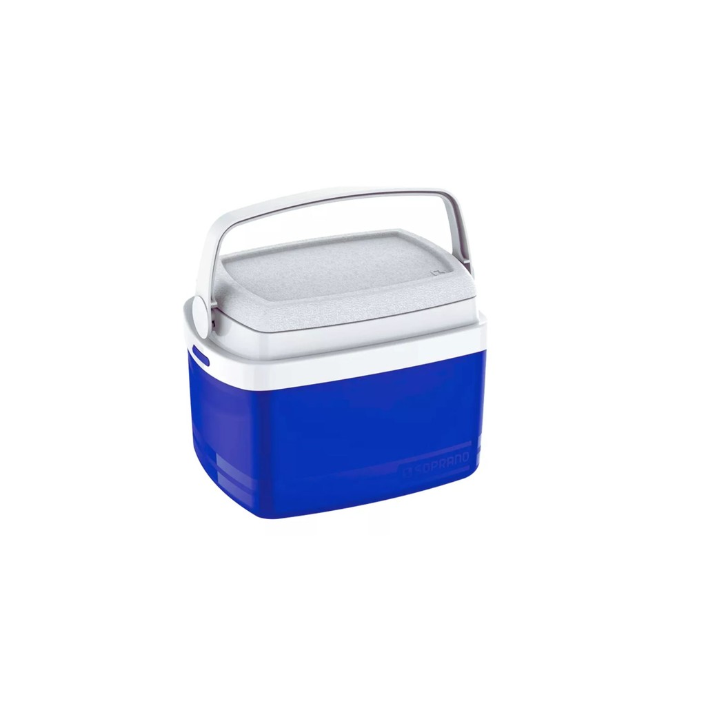 Caixa Térmica Cooler 5L C/ Alça Retrátil Camping Pesca Praia Alimentos Bebidas Gelo