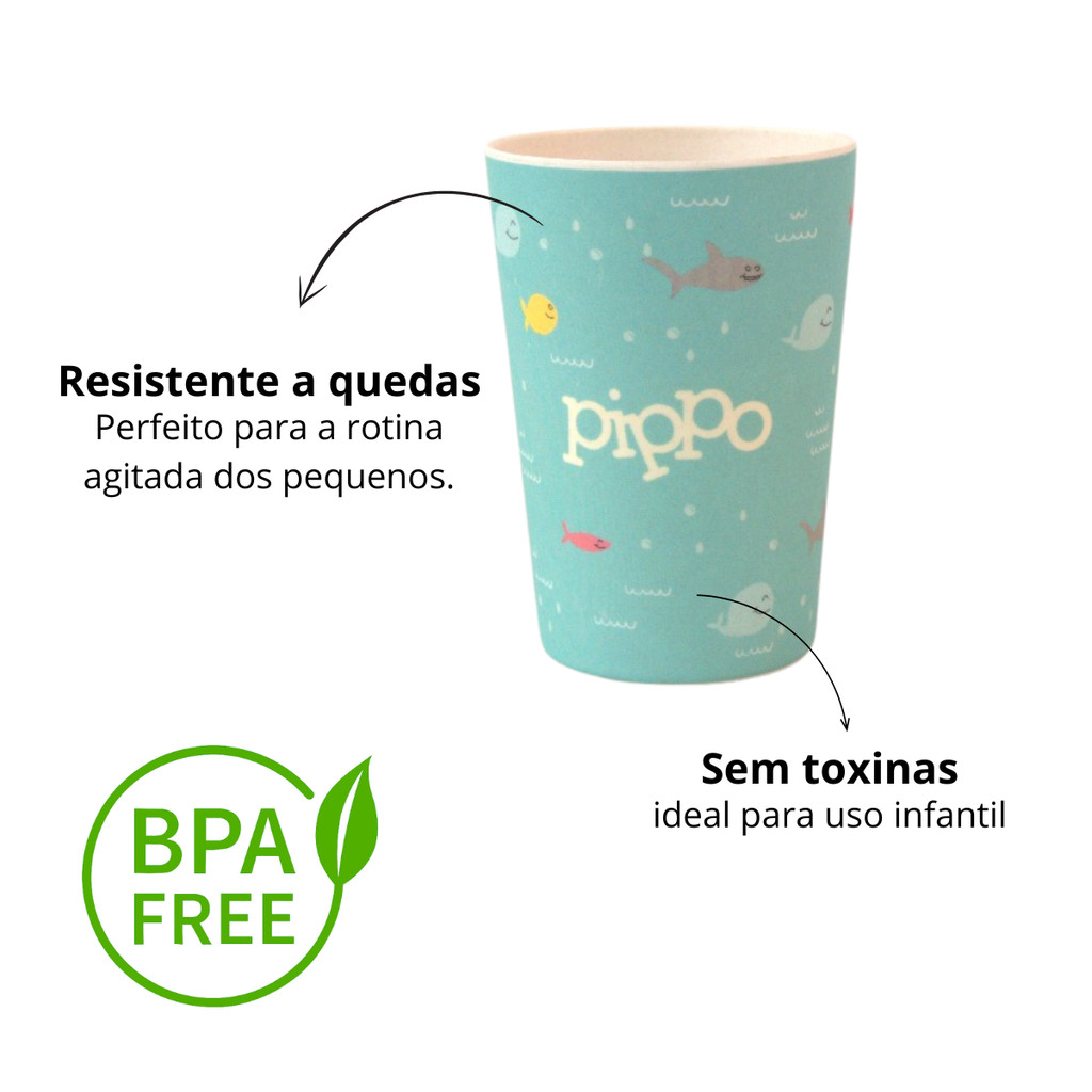 Copo Fibra de Bambu | Pippo — imagem 2 de 2