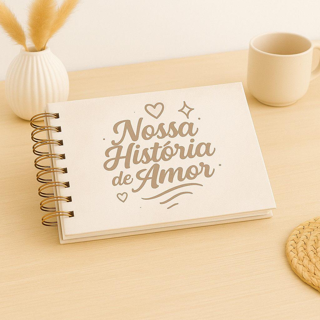 Livro Álbum De Fotos Para Casais - Namorados | Capa Dura em Oferta na Shopee