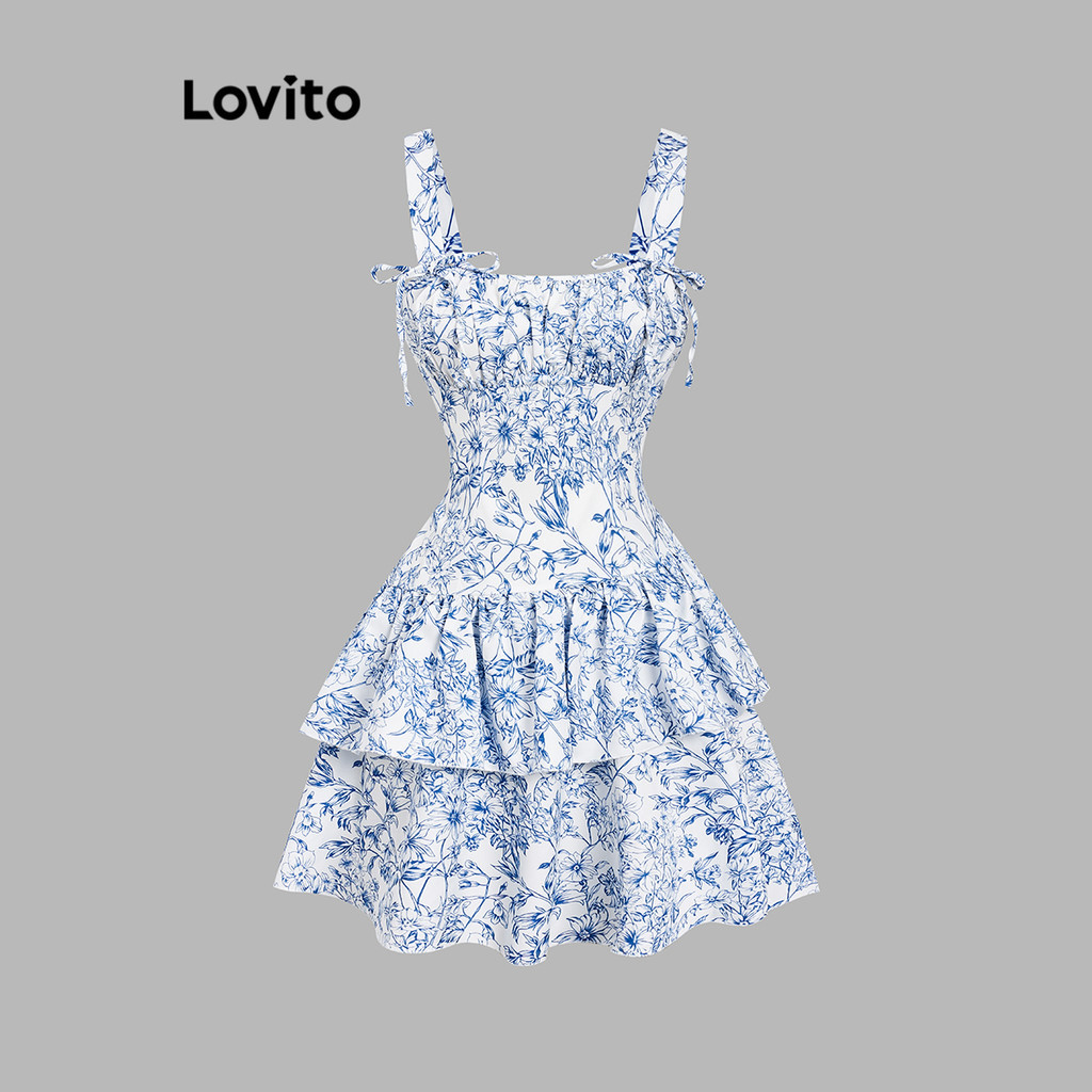 O que é Lovito Vestido Casual Feminino com Babados? Guia e Onde Comprar | BuscaProdutos