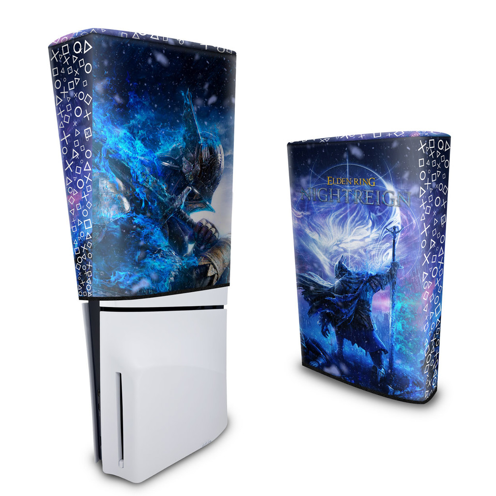 Capa PS5 Slim Vertical Anti Poeira - Elden Ring Nightreign
