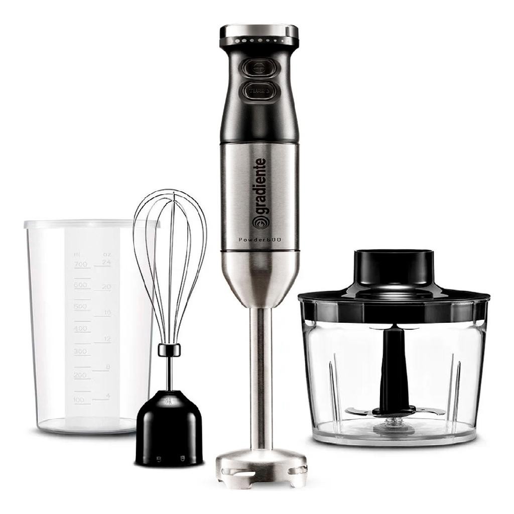 Mixer Powder 3 Em 1 Profissional 600w Triturador E Fuet Aço Inox Pgmx404 Gradiente em Oferta na Shopee