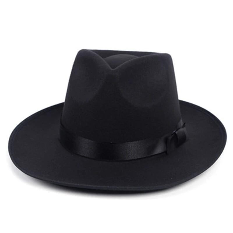 Chapéu Fedora, chapéu de estilo retrô, chapéu de jazz britânico, chapéu masculino, chapéu de Michael Jackson, chapéu de 