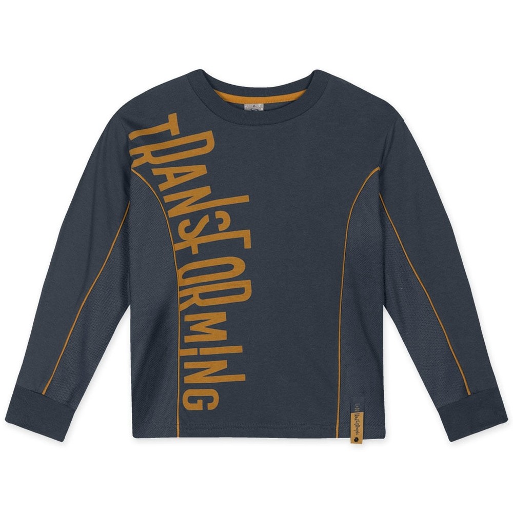 Camiseta Infantil Piquet Manga Longa Tigor em Oferta na Shopee