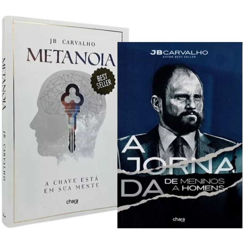 Kit 2 Livros | Metanoia + Jornada de Meninos a Homens
