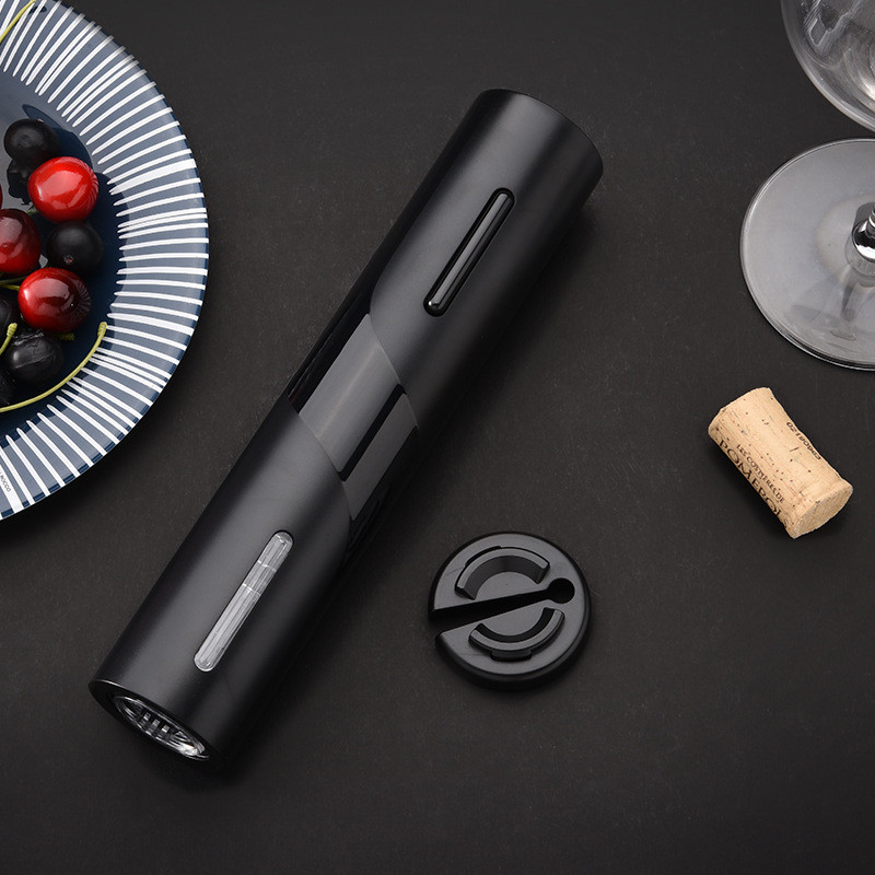 Abridor De Vinho Elétrico Automático A Pilha Saca Rolha Prático Para Cozinha Presente em Oferta na Shopee