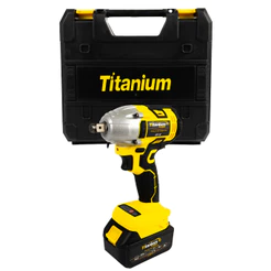 Chave De Impacto 21v Com 1 Bateria 15000mah Titanium