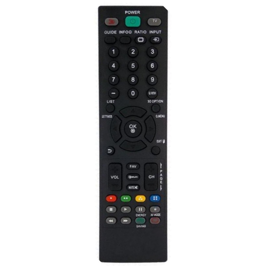 Controle Remoto Compatível com Tv Lcd Led Lg 32CS460 32LS3400 42CS60 42LS3400 Akb73655807
