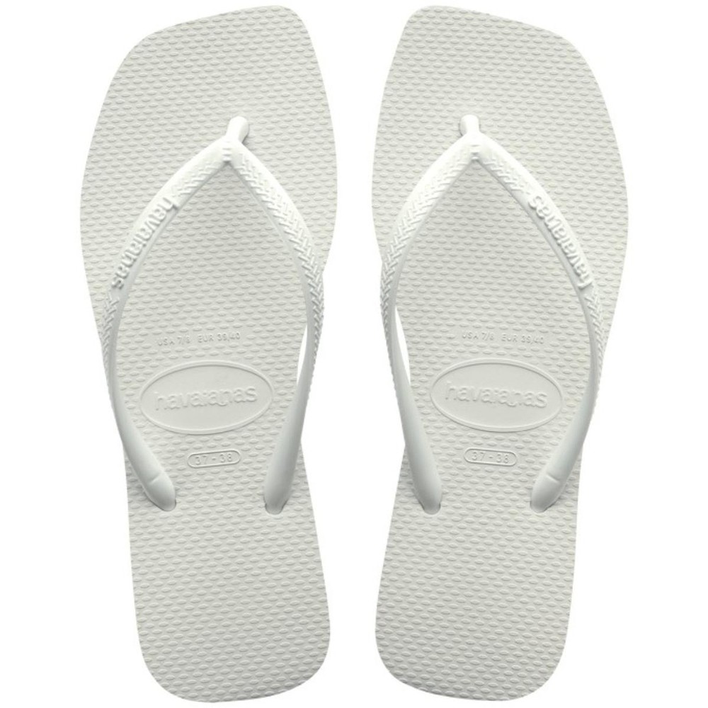 Chinelo Havaianas Slim Square Feminino - Branco em Oferta na Shopee